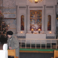 Ziemassvētku Altāris Ludzas baznīcā. 