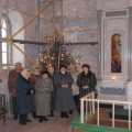 Mazā Ziemassvētku draudze Ludzas baznīcā 2011. gada Ziemassvētkos.